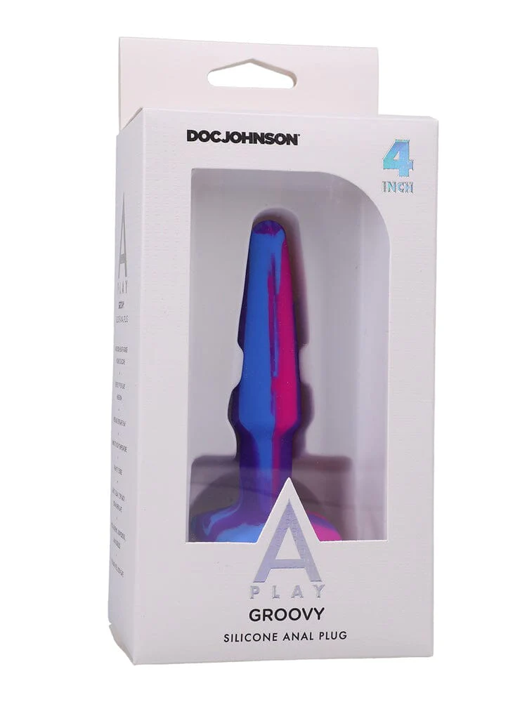 A-Play Groovy Silicone Anal Plug - Image 6