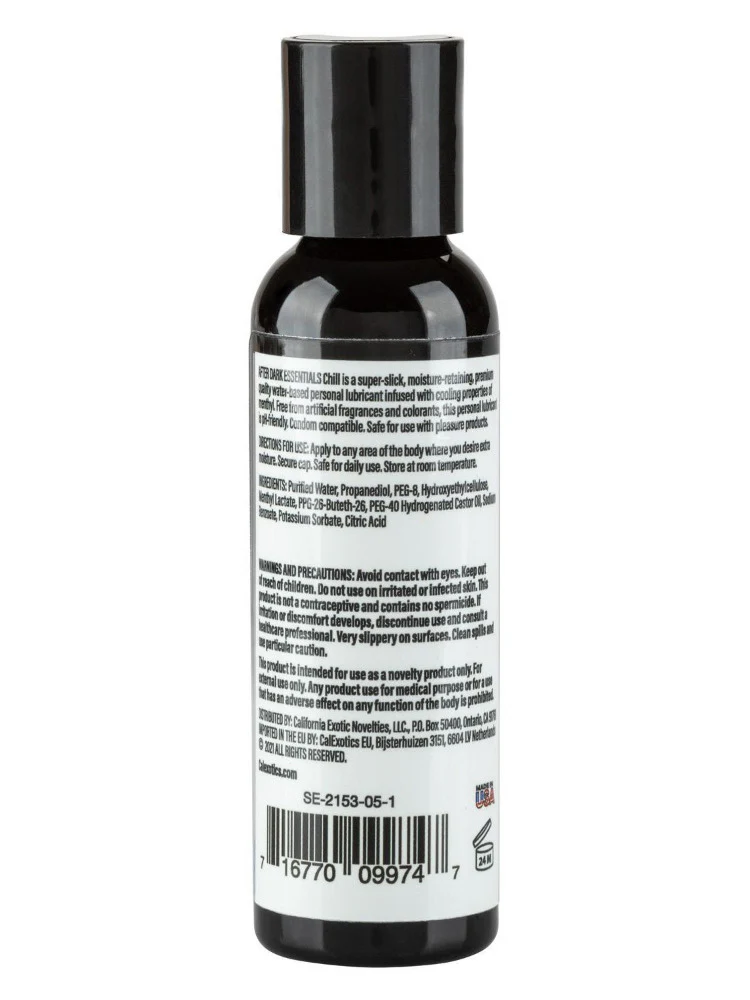 Chill Water Based Personal Lubricant - Image 2