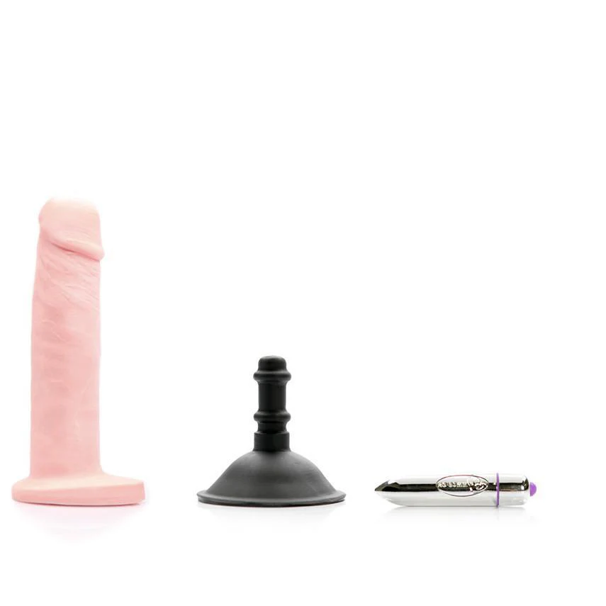 Alan 02 Dual Density Vibrating Dildo