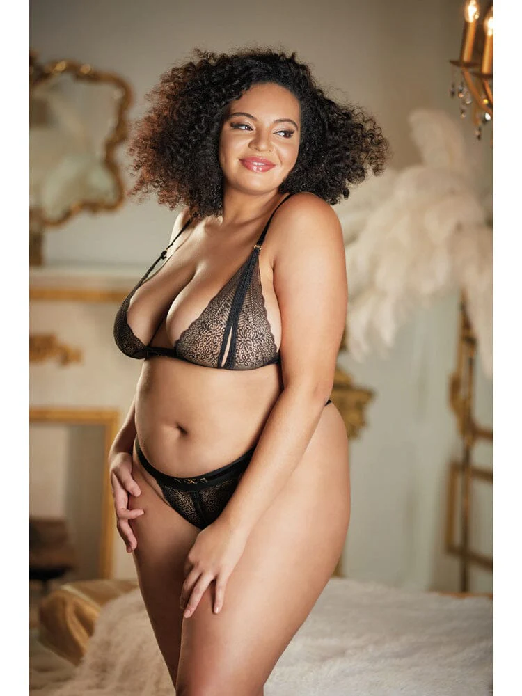 Allure Starr Peek-A-Boo Bralette & Panty - Image 5