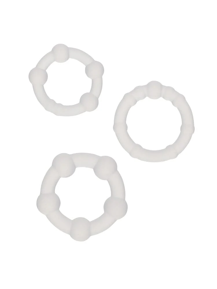 Alpha Liquid Silicone Beaded Rings