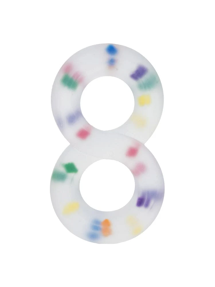 Alpha Liquid Silicone Crazy 8 Party Ring