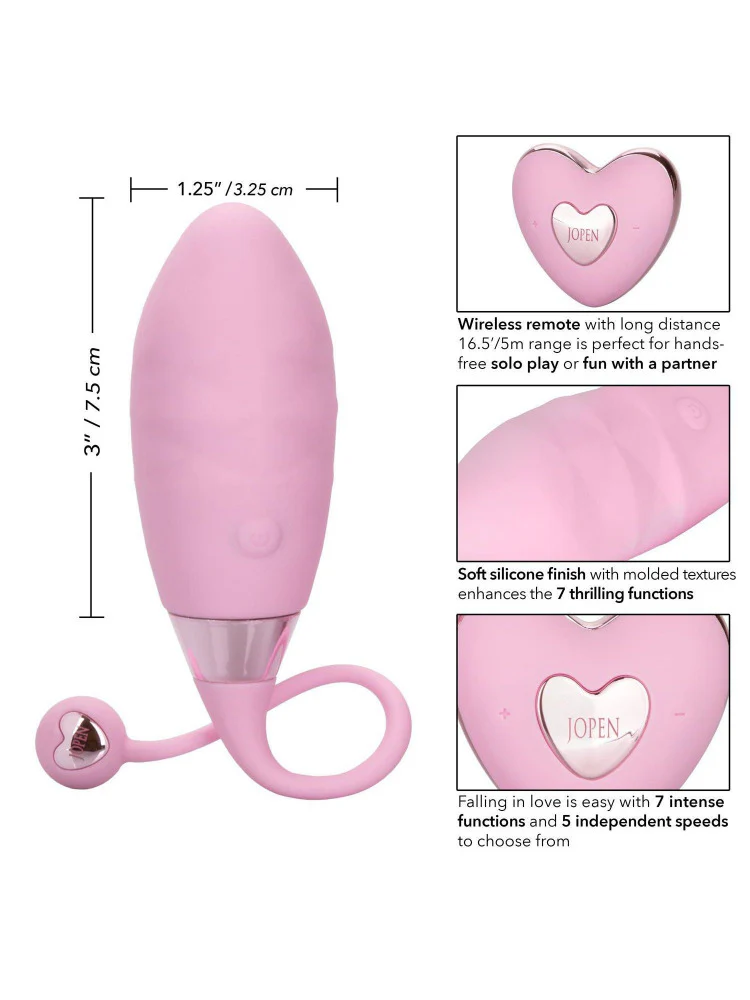 Amour Silicone Remote Egg Bullet Vibrator - Image 3