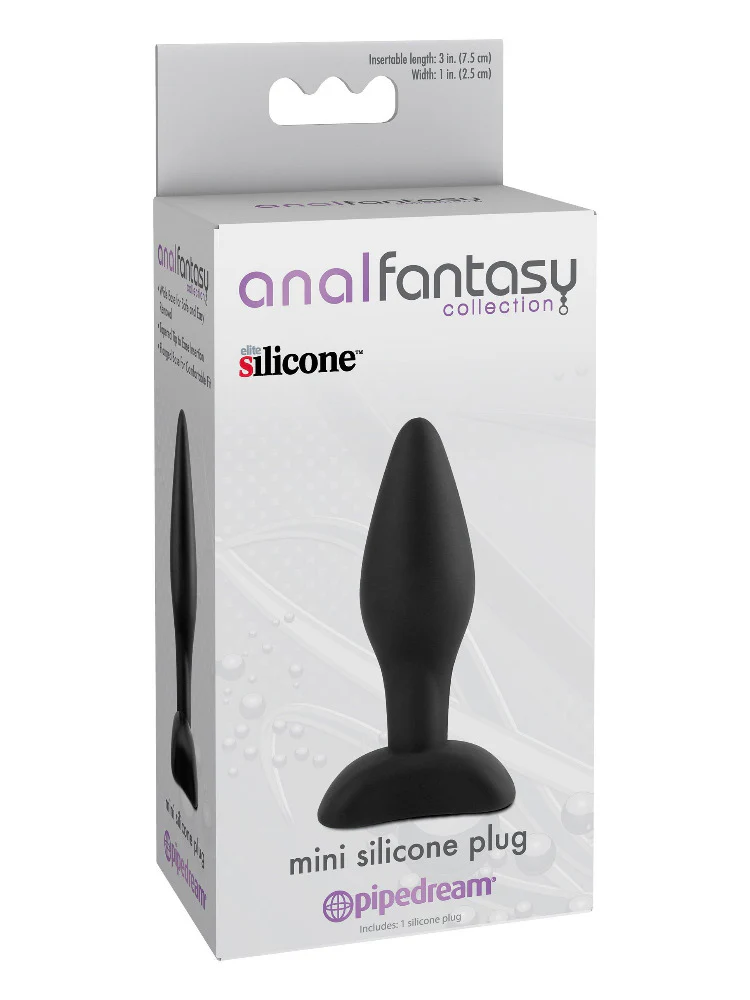 Anal Fantasy Elite Silicone Butt Plug - Image 2