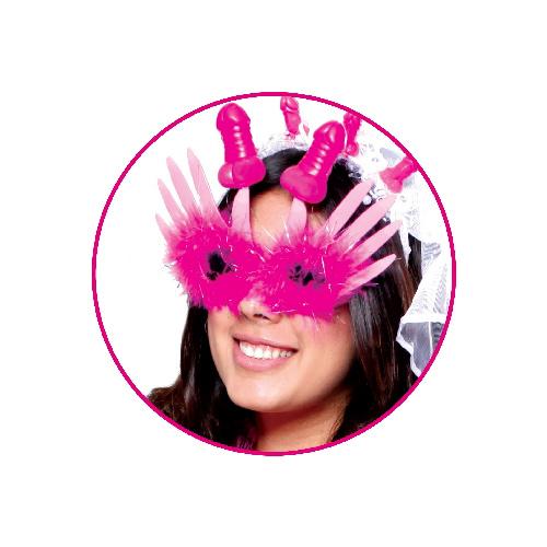 Bachelorette Party Favor Masquerade Glasses - Image 2