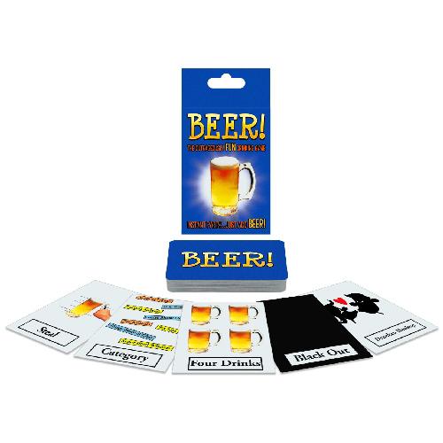 BEER! Adult Party Drinking Card Game