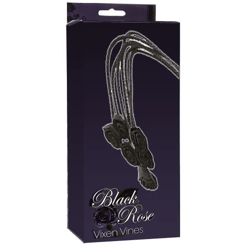 Black Rose Vixen Vines Bondage Whip - Image 2