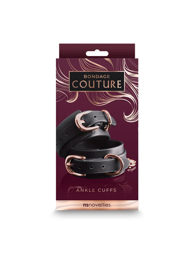 Bondage Couture Ankle Cuffs - Image 2