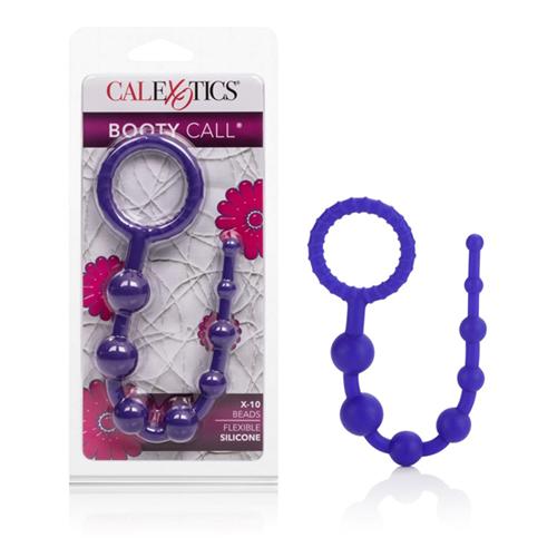 Booty Call X-10 Silicone Anal Beads - Image 4