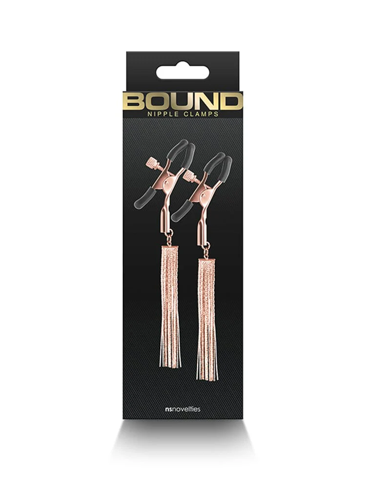 Bound Adjustable Metal Tassel Nipple Clamps - Image 4