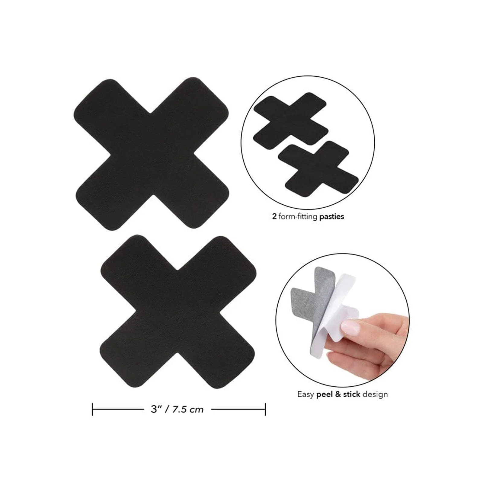 Boundless Form Fitting Nipple Pasties Pack - Image 2