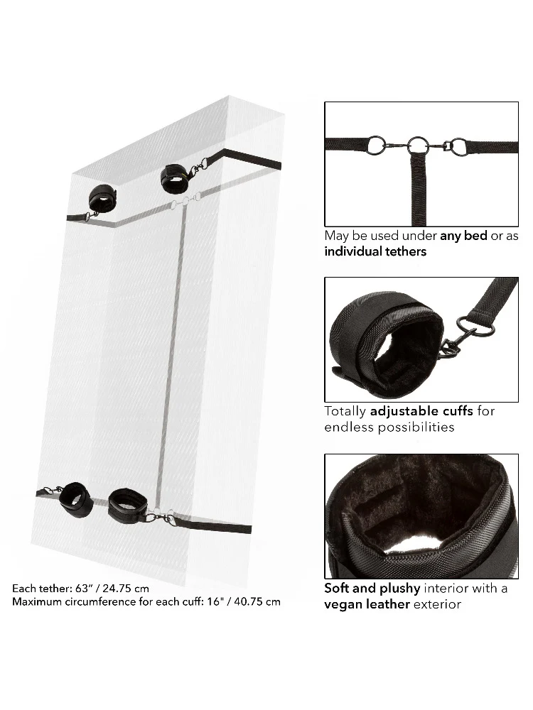 Boundless Bondage Bed Restraint System - Image 7