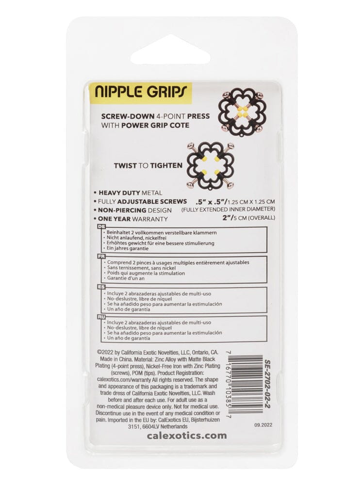 Boundless 4-Point Press Nipple Grips - Image 4