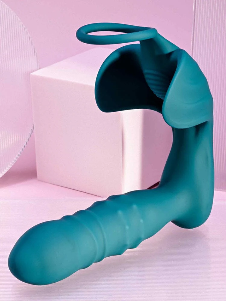 Bring It On Silicone Butt Plug Cock Ring - Image 3