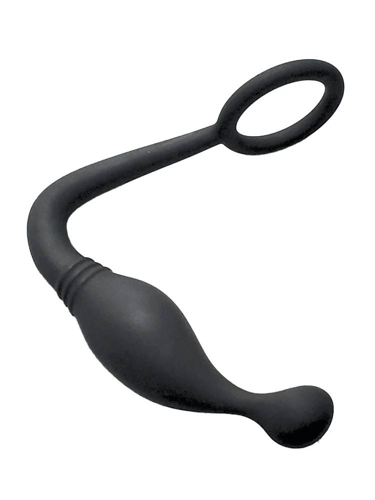 Butts Up P-Spot Pleasure Cock Ring & Plug - Image 2
