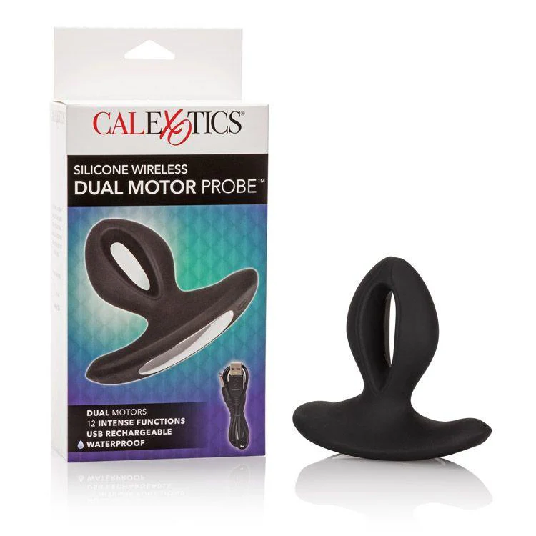 Silicone Wireless Dual Motor Anal Probe - Image 2