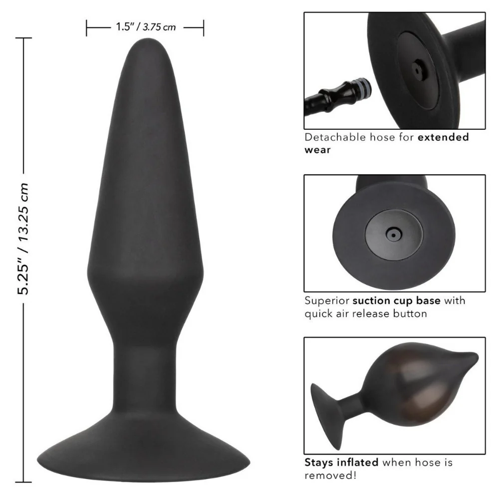 Silicone Inflatable Anal Plug - Image 7