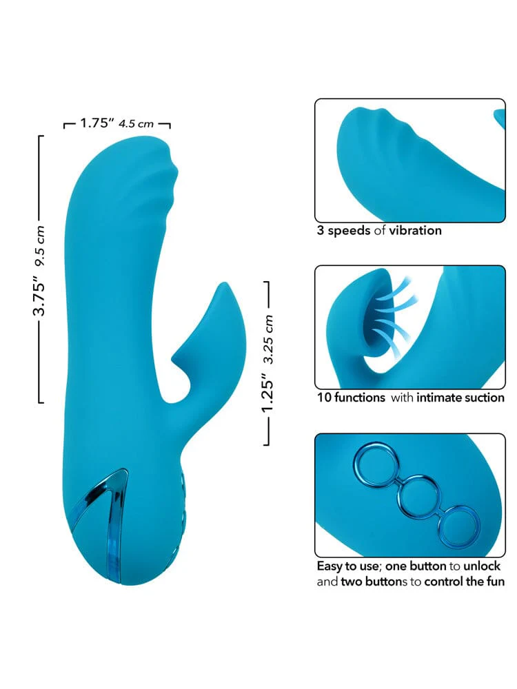 California Dreaming Sunset Beach Seducer Rabbit Vibrator - Image 2