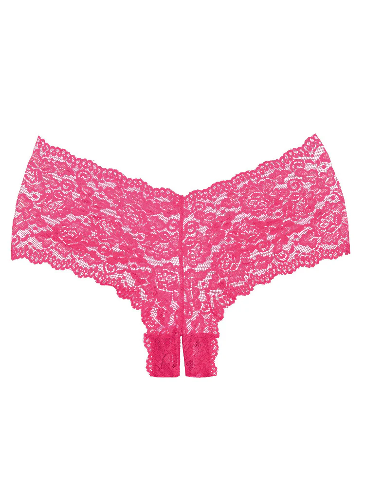 Adore Candy Apple Crotchless Lace Panty - Image 3
