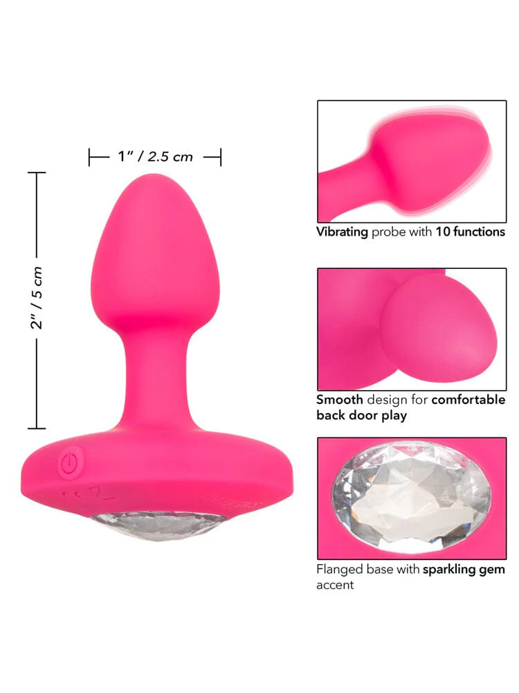 Cheeky Gems Rechargeable Vibrating Plug - Image 2