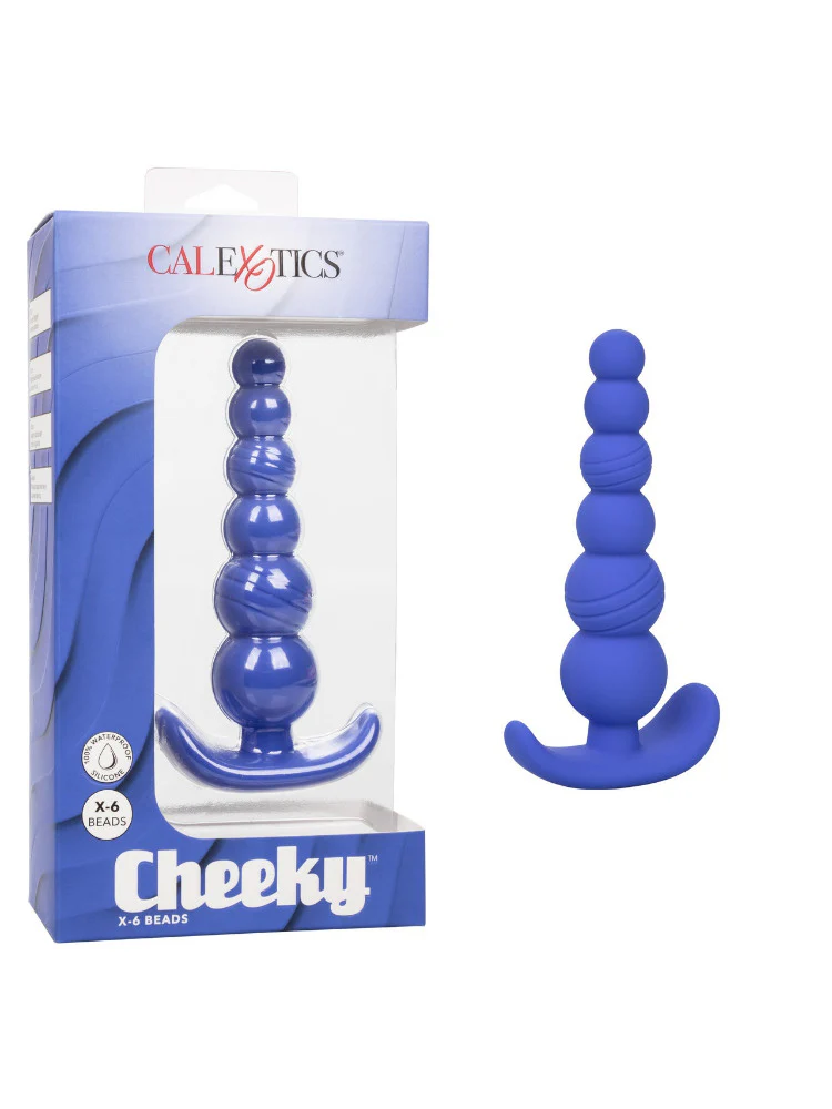 Cheeky X-6 Silicone Anal Beads - Image 3