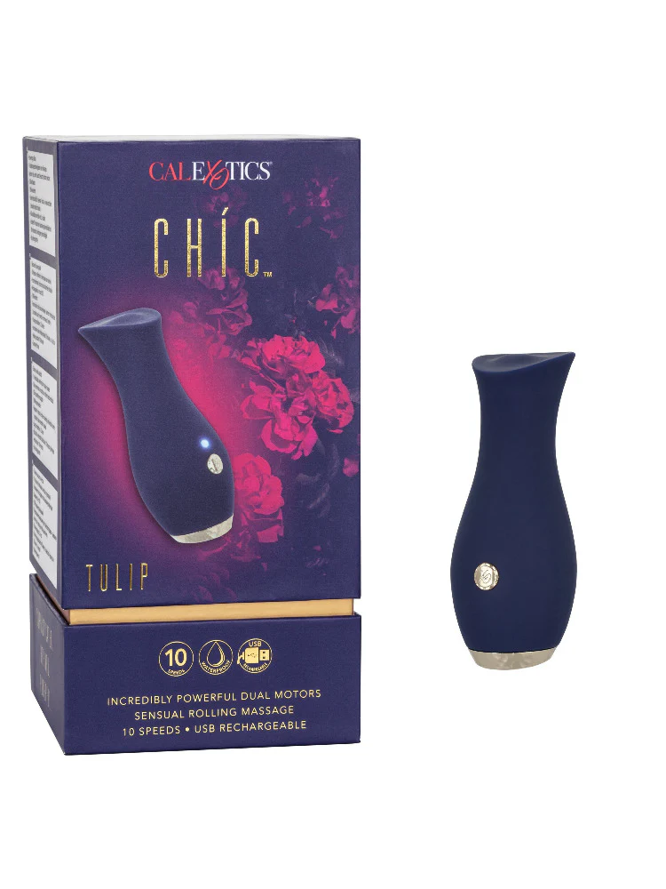 Chic Tulip Silicone Rechargeable Vibrator - Image 3