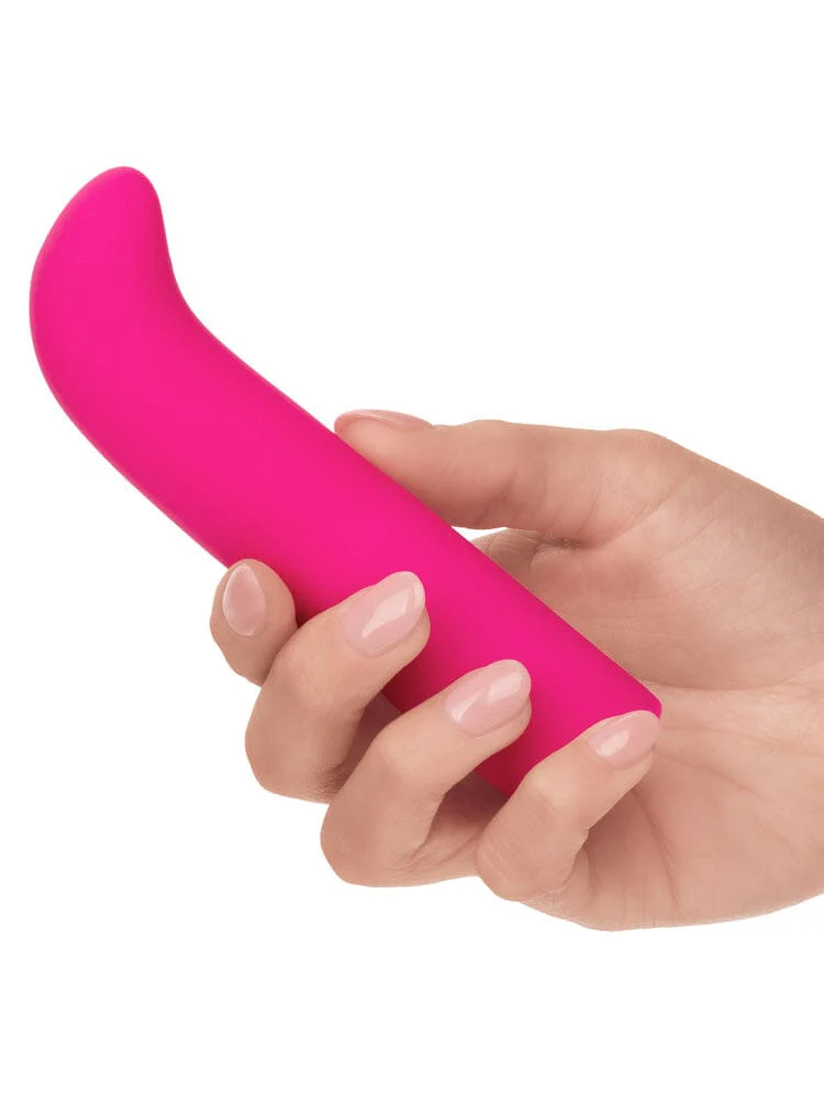 Classic Chic Silicone Rechargeable Pink Mini G Vibrator - Image 3