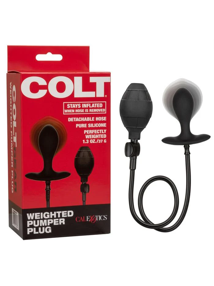 Colt Weighted Pumper Inflatable Butt Plug - Image 4