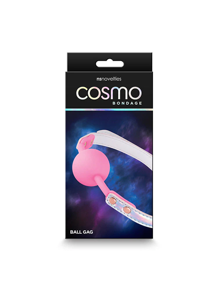 Cosmo Bondage Rainbow Ball Gag - Image 2