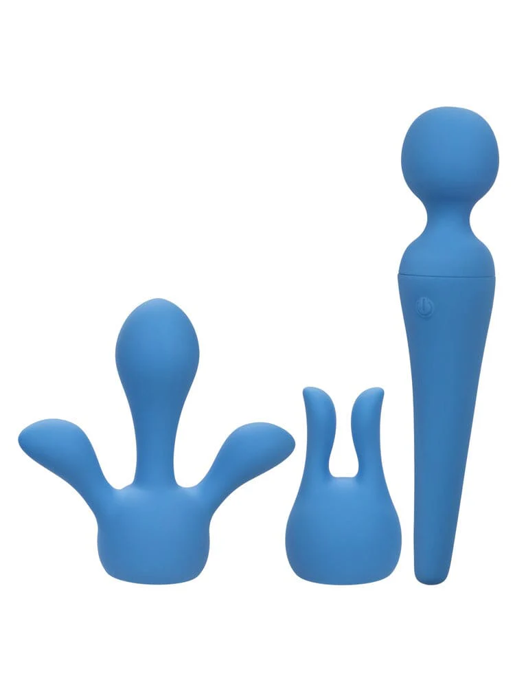 Couture Collection Premium Silicone Body Wand Massager Kit