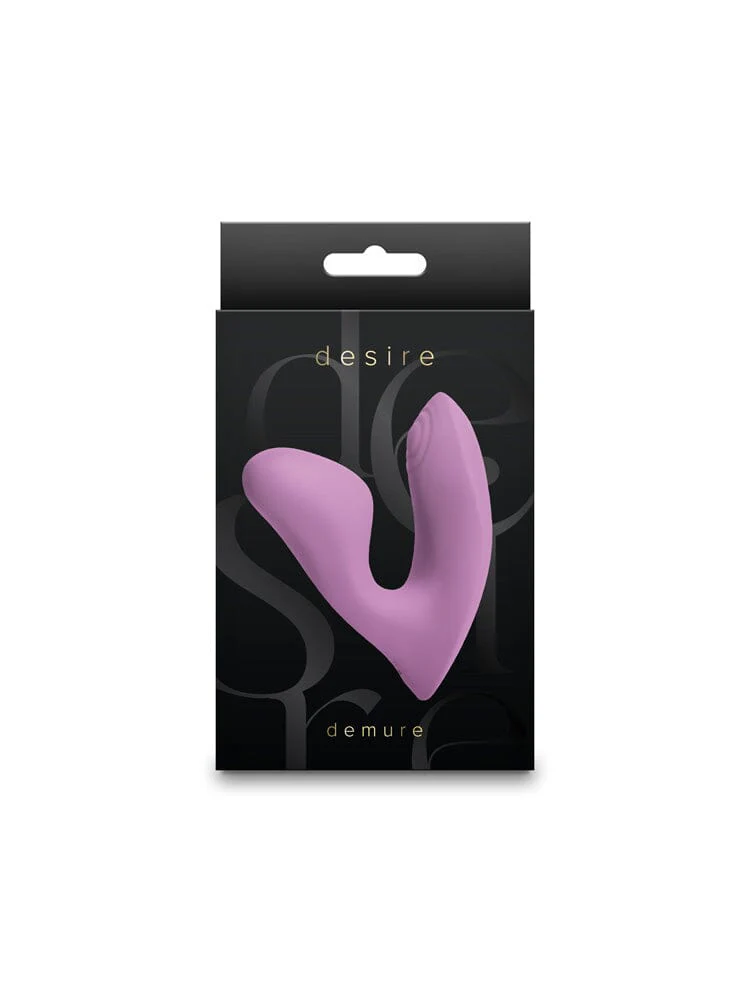 Desire Demure Silicone Dual Stimulation Wearable Vibrator - Image 2
