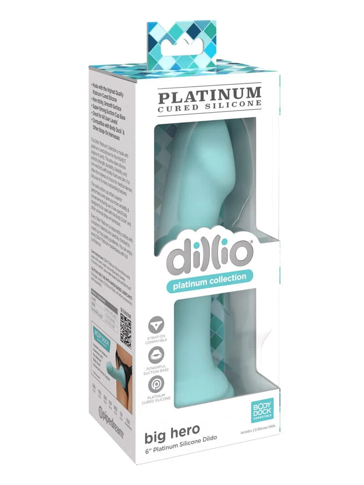 Dillio Platinum Silicone Big Hero Dildo - Image 2