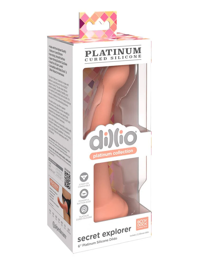 Dillio Platinum Silicone Secret Explorer - Image 4