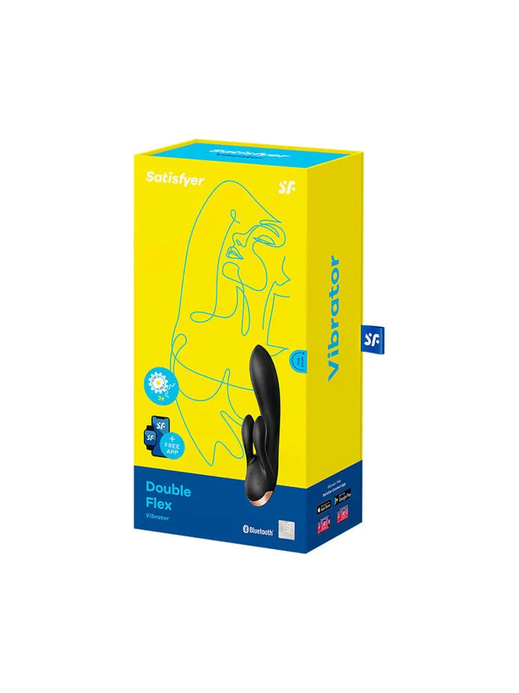 Double Flex Connect App Rabbit Vibrator - Image 4