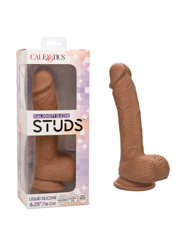 Dual Density Liquid Silicone Studs Dildo - Image 16