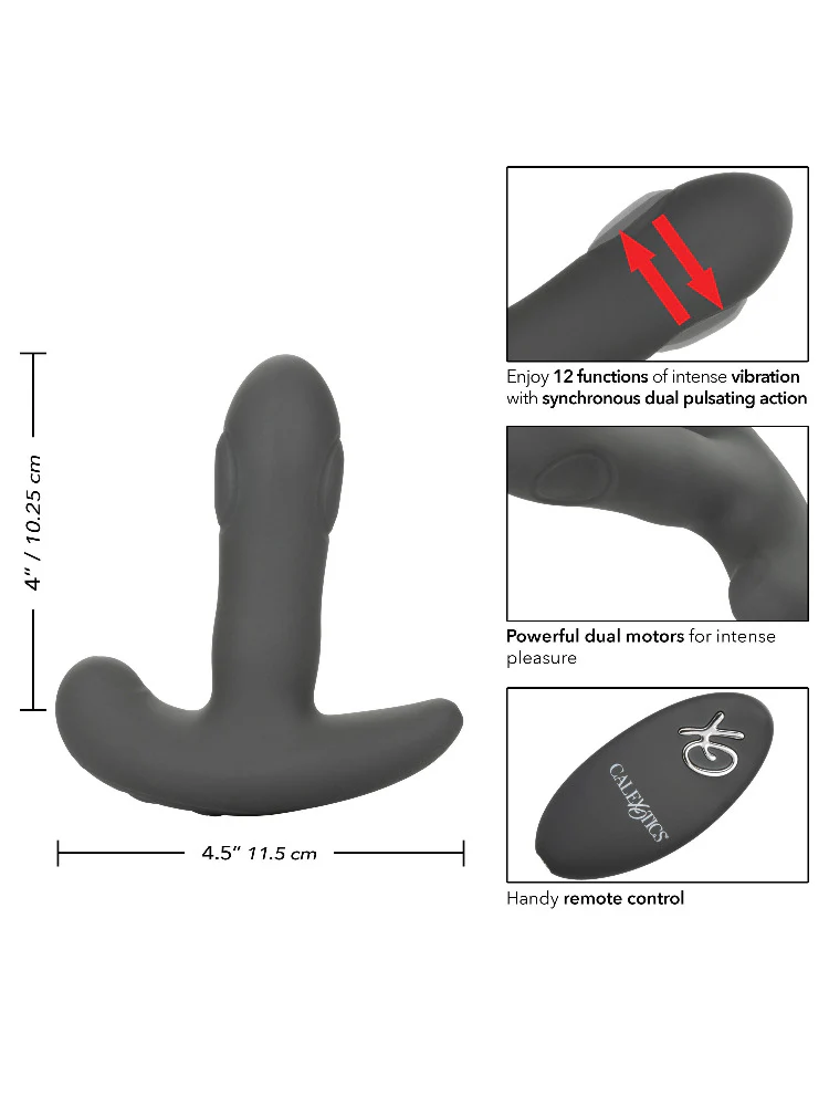 Eclipse Remote Dual Pulsating Anal Probe - Image 2