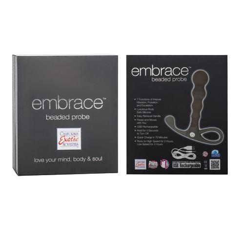 Embrace Beaded Rechargeable Anal Probe - Image 2