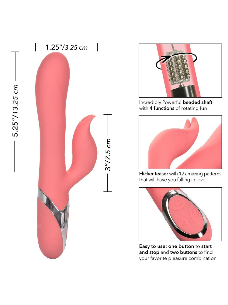Enchanted Tickler Silicone Rabbit Vibrator - Image 2