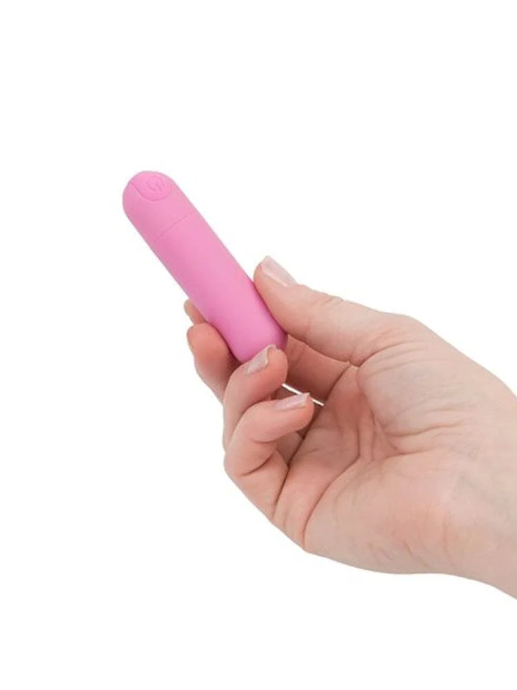 Essential 9 Function 3 inch Rechargeable Power Bullet - Pink - Image 3
