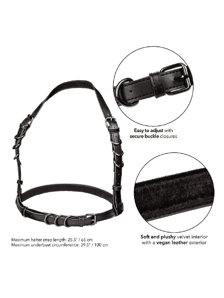 Euphoria Bondage Halter Buckle Harness - Image 6