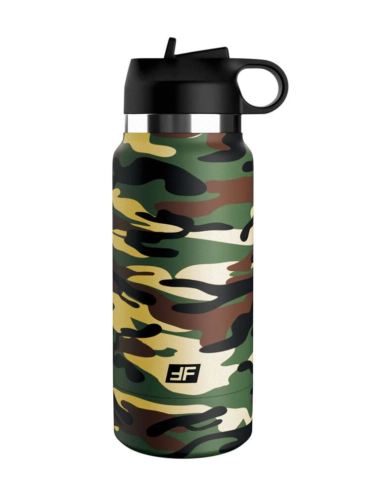 Fap Flask Camo Happy Camper Realistic Discreet Stroker