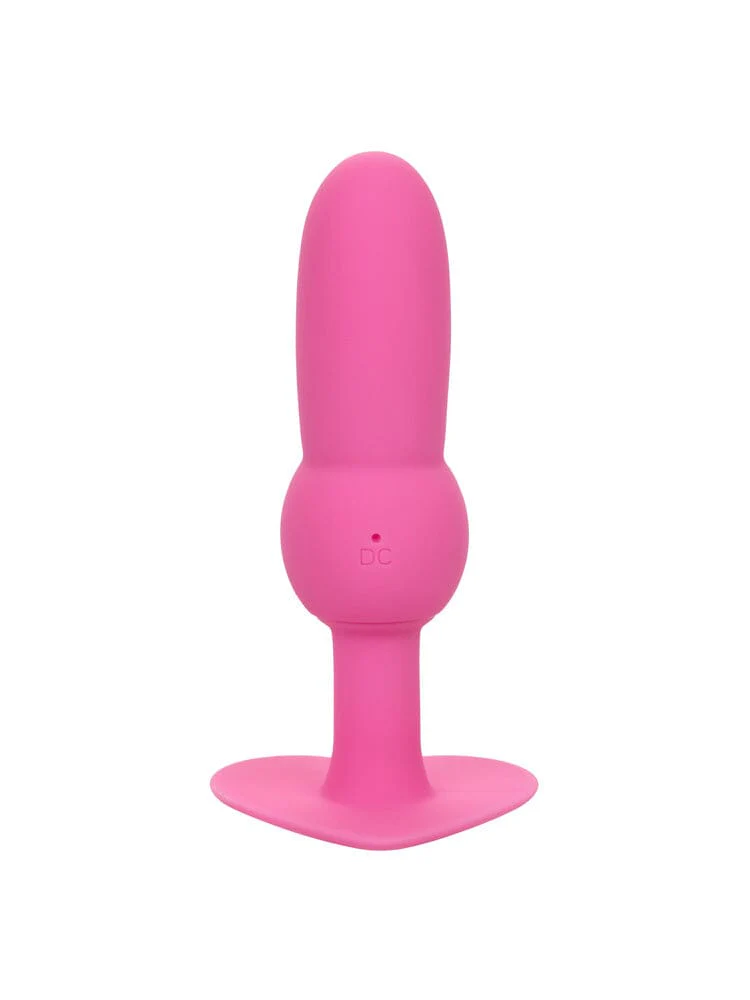 First Time Rechargeable Silicone Vibrating Beaded Anal Probe