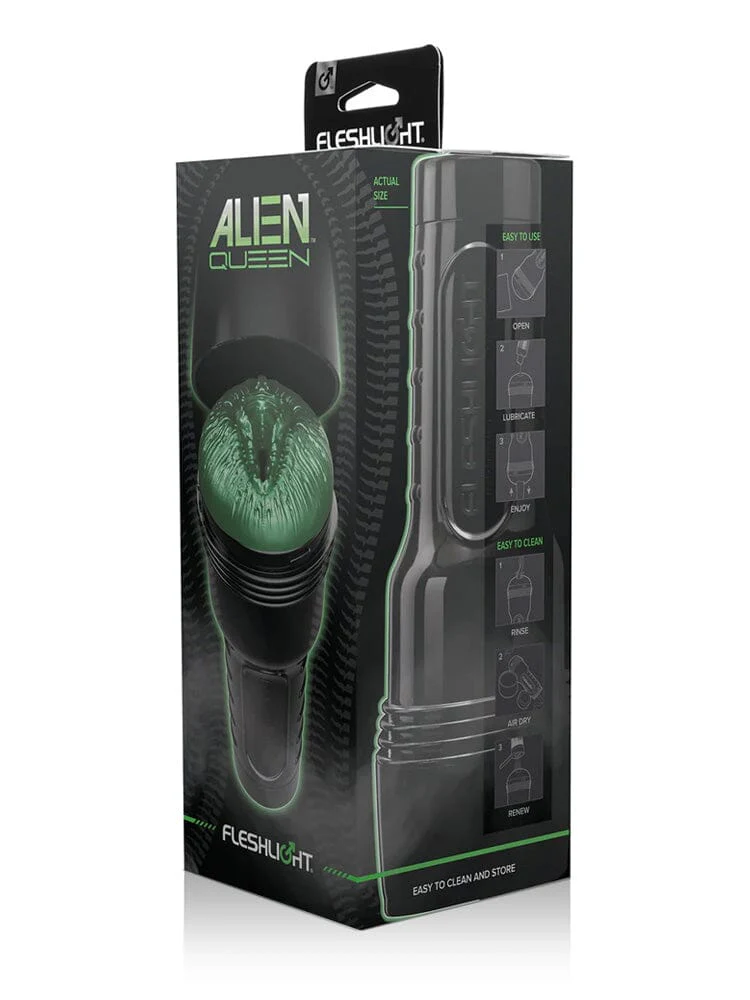 Fleshlight Fantasy Alien Queen Green Metallic - Image 2