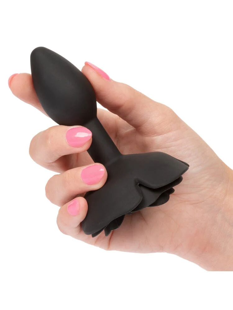 Forbidden Rose Silicone Anal Plug