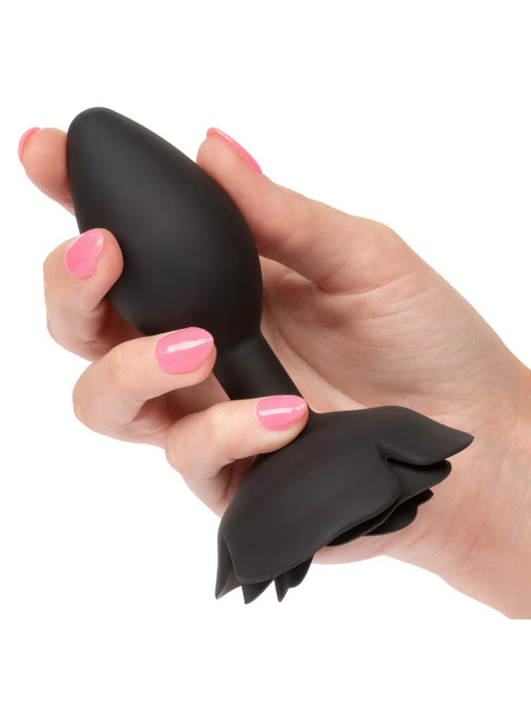 Forbidden Rose Silicone Anal Plug - Image 4