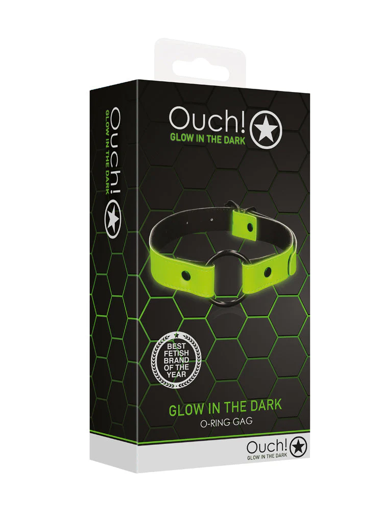 OUCH! Glow in the Dark O-Ring Gag - Image 2