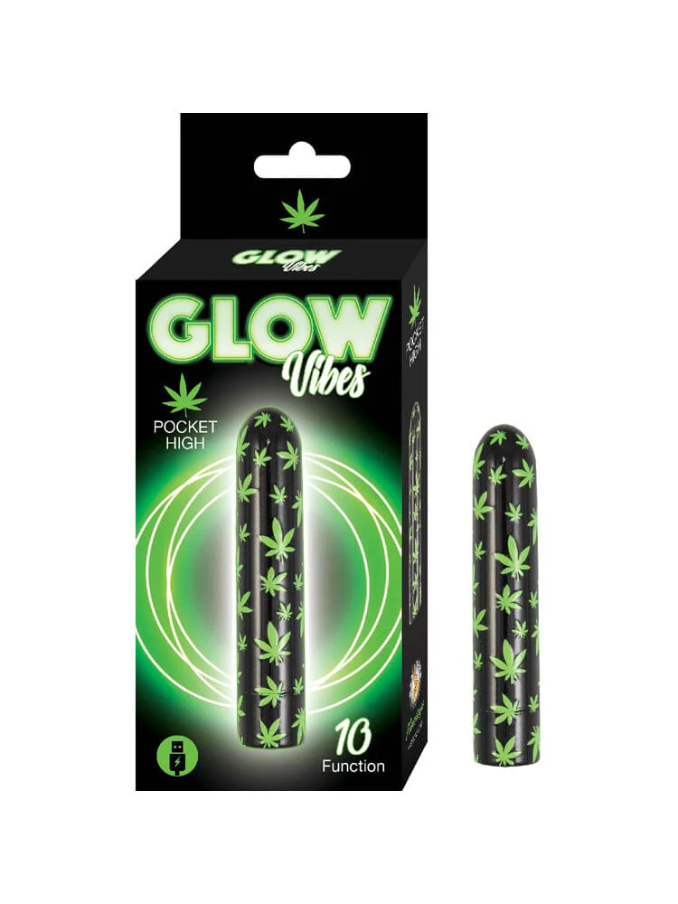 Glow Vibes Pocket High Glow-In-The-Dark Bullet Vibrator - Image 2