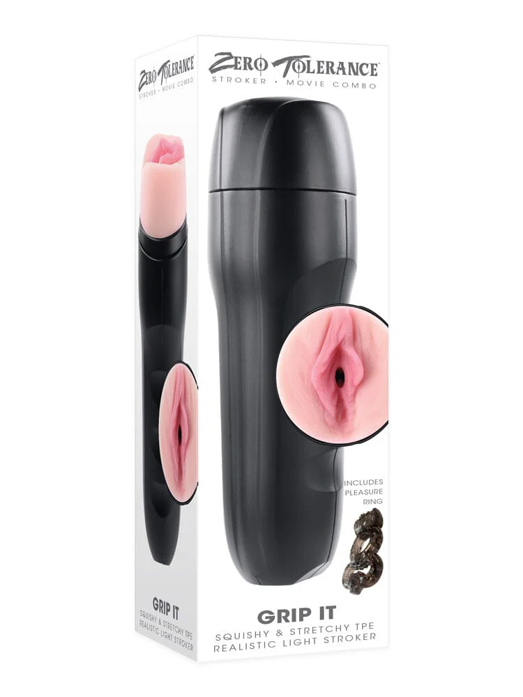Grip It Realistic Pussy Stroker - Image 3