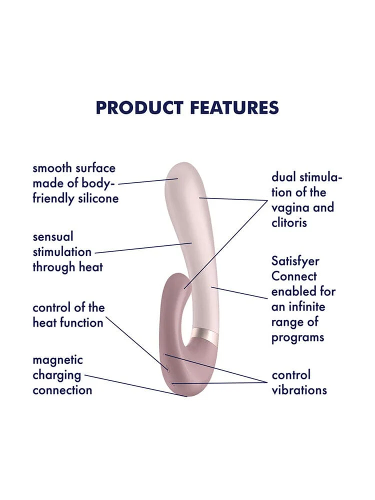 Heat Wave Connect App Rabbit Vibrator - Image 3