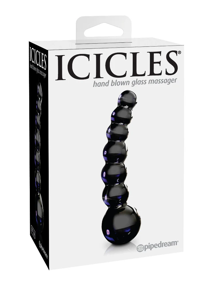 Icicles No. 66 Glass Waterproof Massager - Image 4